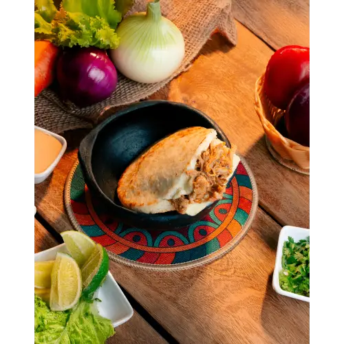 arepa rellena chipotle