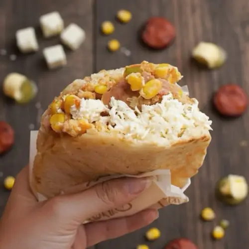 arepa rellena ranchera